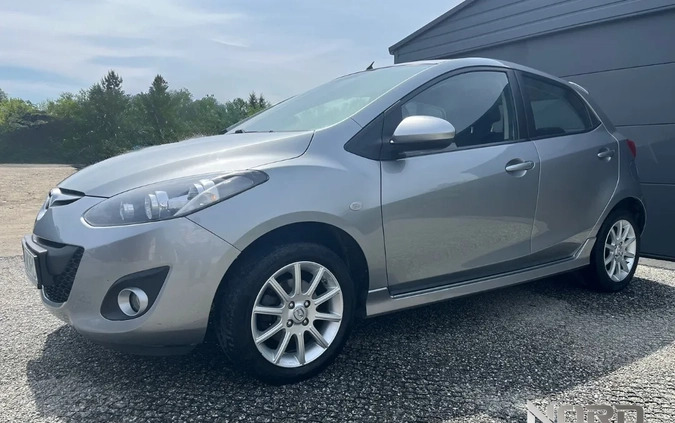 Mazda 2 cena 27500 przebieg: 131186, rok produkcji 2014 z Świebodzin małe 172